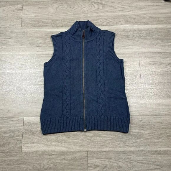 Pendleton Other - Pendleton Sweater Mens Medium Blue Cotton Full Zip Knit